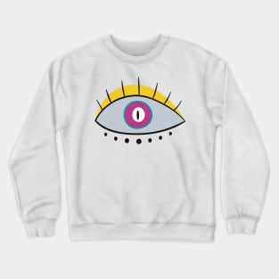 Eye For Evil Protection 666 Crewneck Sweatshirt